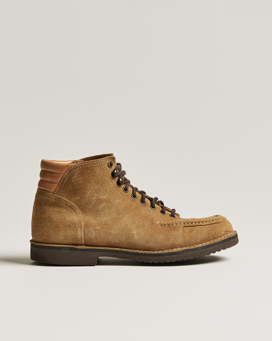 Heren | Fracap Otto Boot Camel Suede | Pre-owned | Fracap Otto Boot Camel Suede