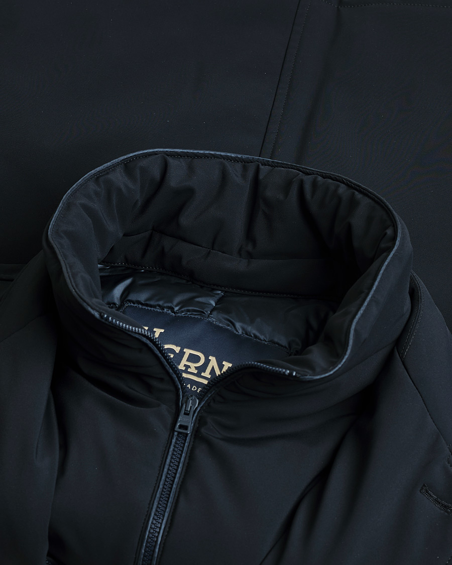 Heren | Jassen | Pre-owned | Herno Nylon City Blazer Navy