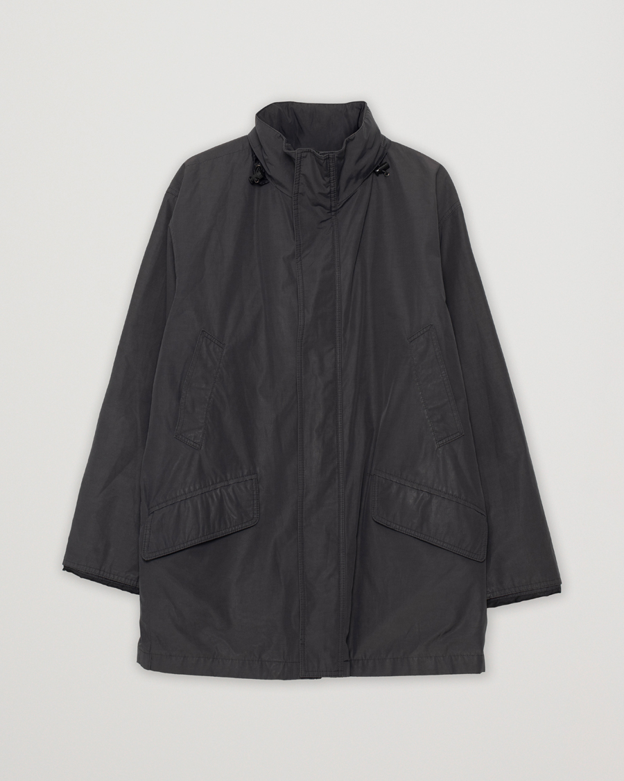 Heren | Jassen | Pre-owned | Yves Saint Laurent Cotton/Nylon Coat Black 48