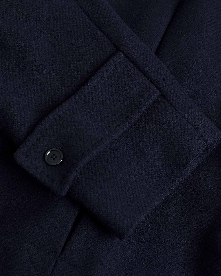 Heren | Pre-owned Jassen | Pre-owned | Pini Parma Raglan Coat Navy 52