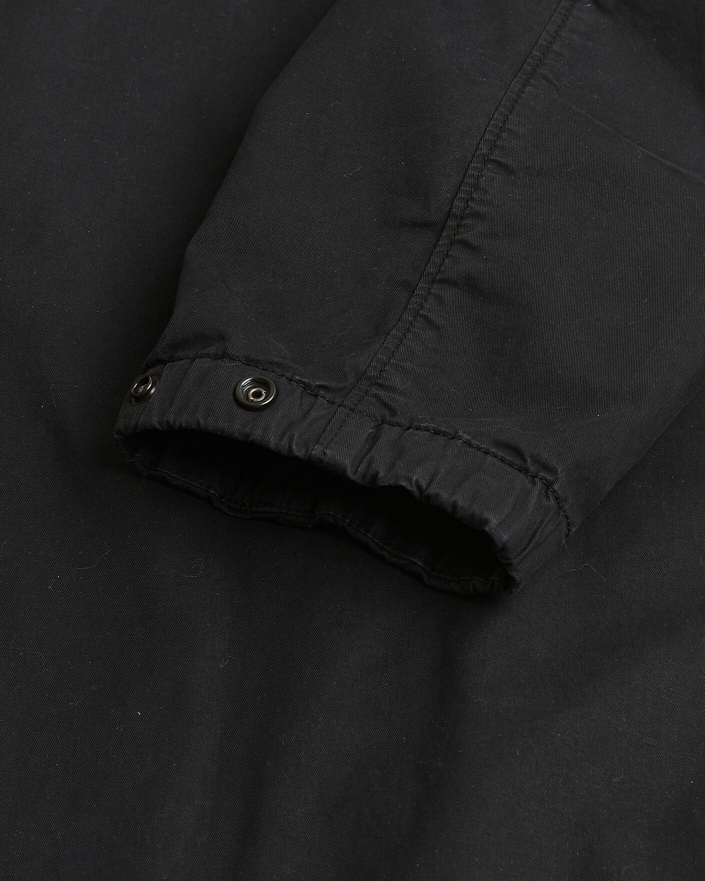 Heren | Pre-owned Jassen | Pre-owned | Stone Island Supima Cotton Hooded Jacket Black XL