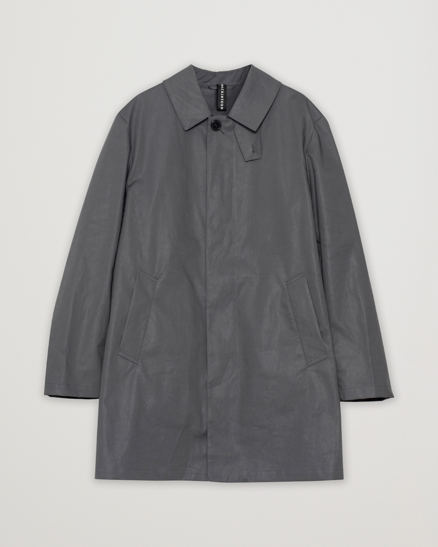 Heren | Mackintosh Cambridge Car Coat Cool Grey | Pre-owned | Mackintosh Cambridge Car Coat Cool Grey