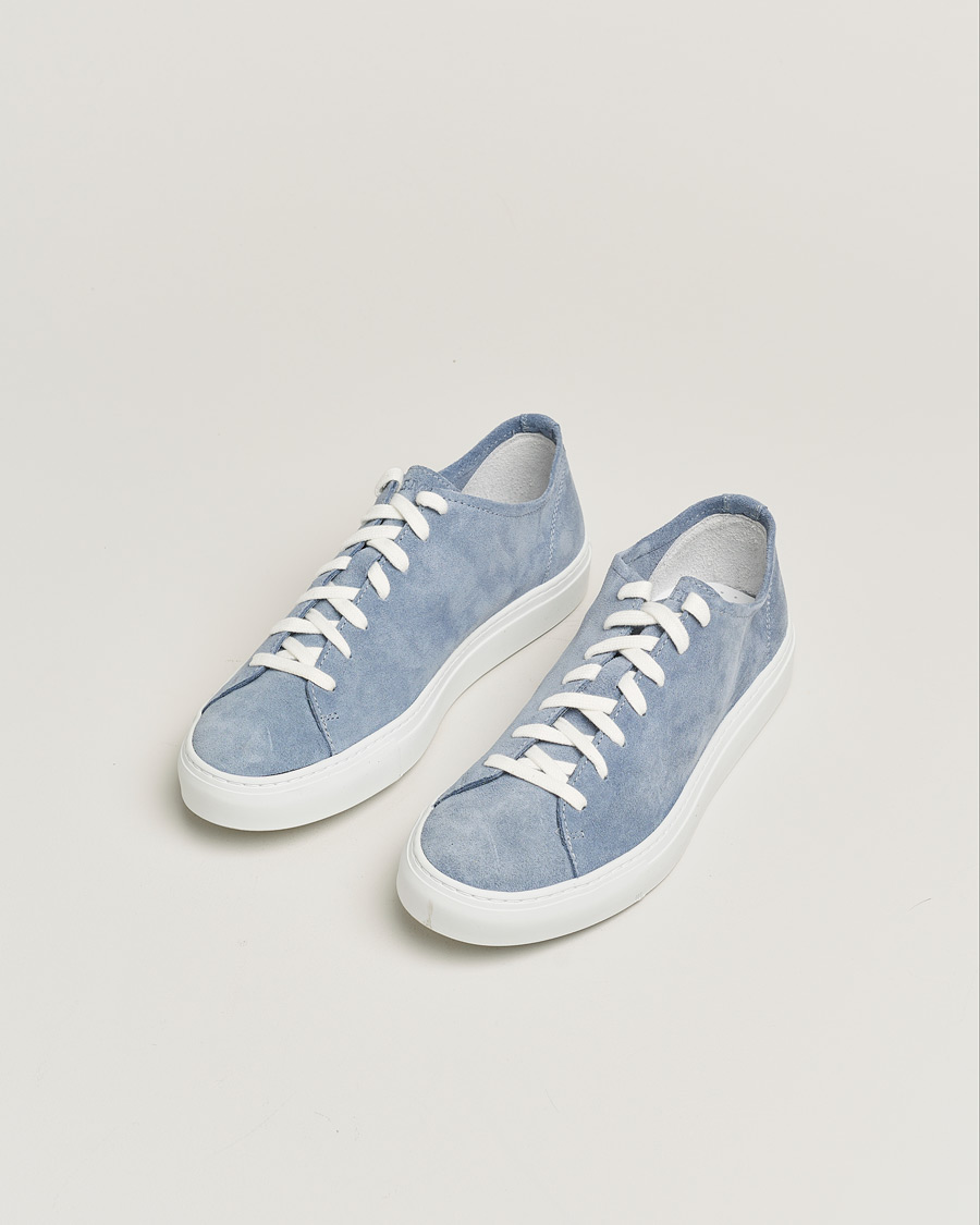 Heren | Diemme Loria Low Sneaker Sky Blue Suede | Pre-owned | Diemme Loria Low Sneaker Sky Blue Suede