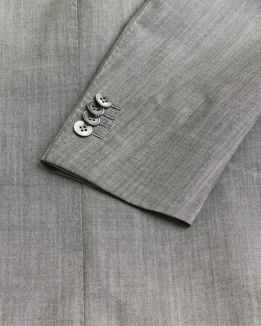 Heren | Oscar Jacobson Elmer Suit Grey Melange 48 | Pre-owned | Oscar Jacobson Elmer Suit Grey Melange 48