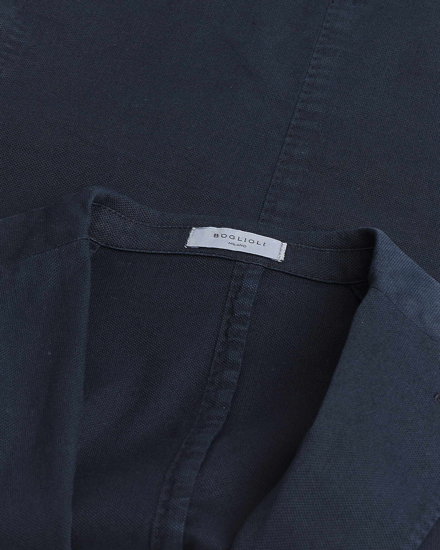 Heren | Pre-owned Blazers | Pre-owned | Boglioli K Jacket Cotton Stretch Blazer Navy 52