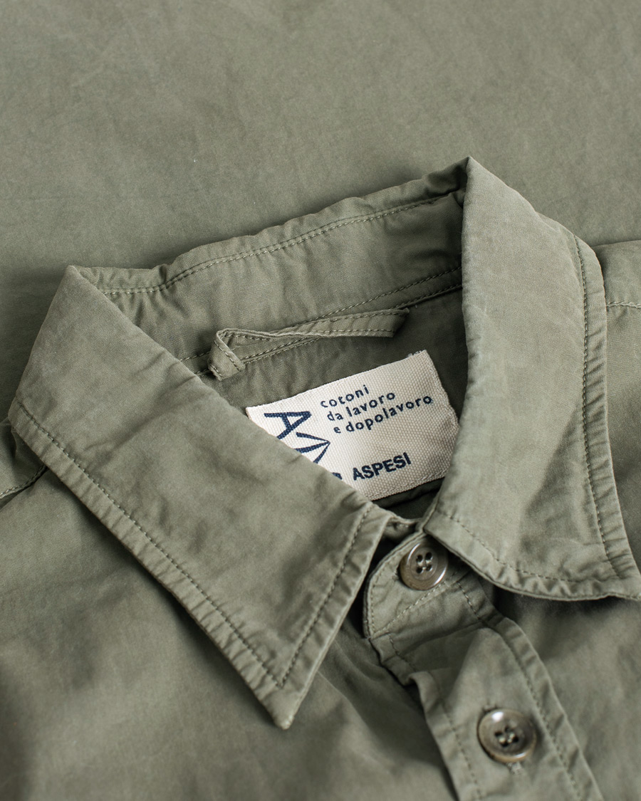Heren | Jassen | Pre-owned | Aspesi Utility Shirt Jacket Military