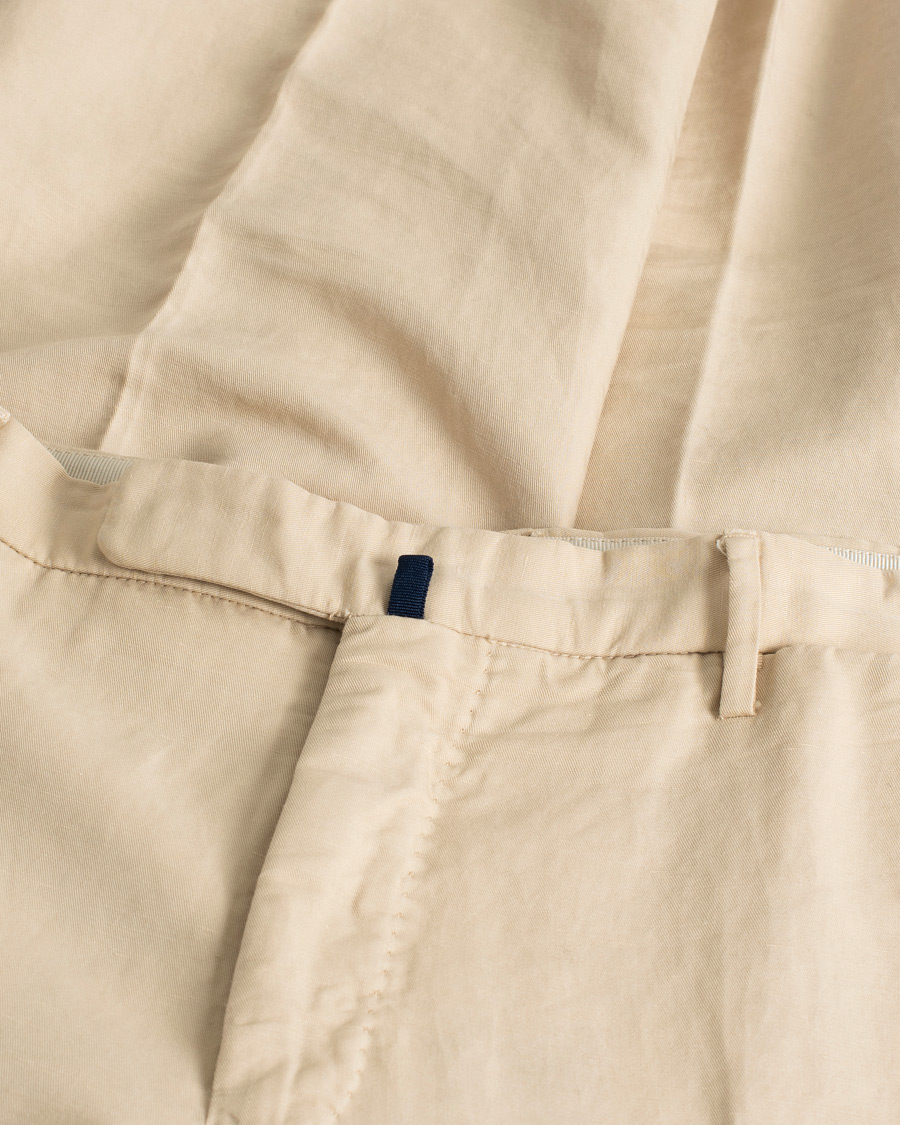 Heren | Broeken | Pre-owned | Incotex Slim Fit Chinolino Trousers Light Beige