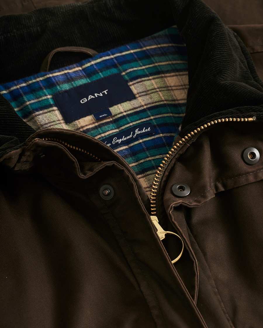 Heren | Jassen | Pre-owned | GANT The New England Jacket Dark Sage XXL