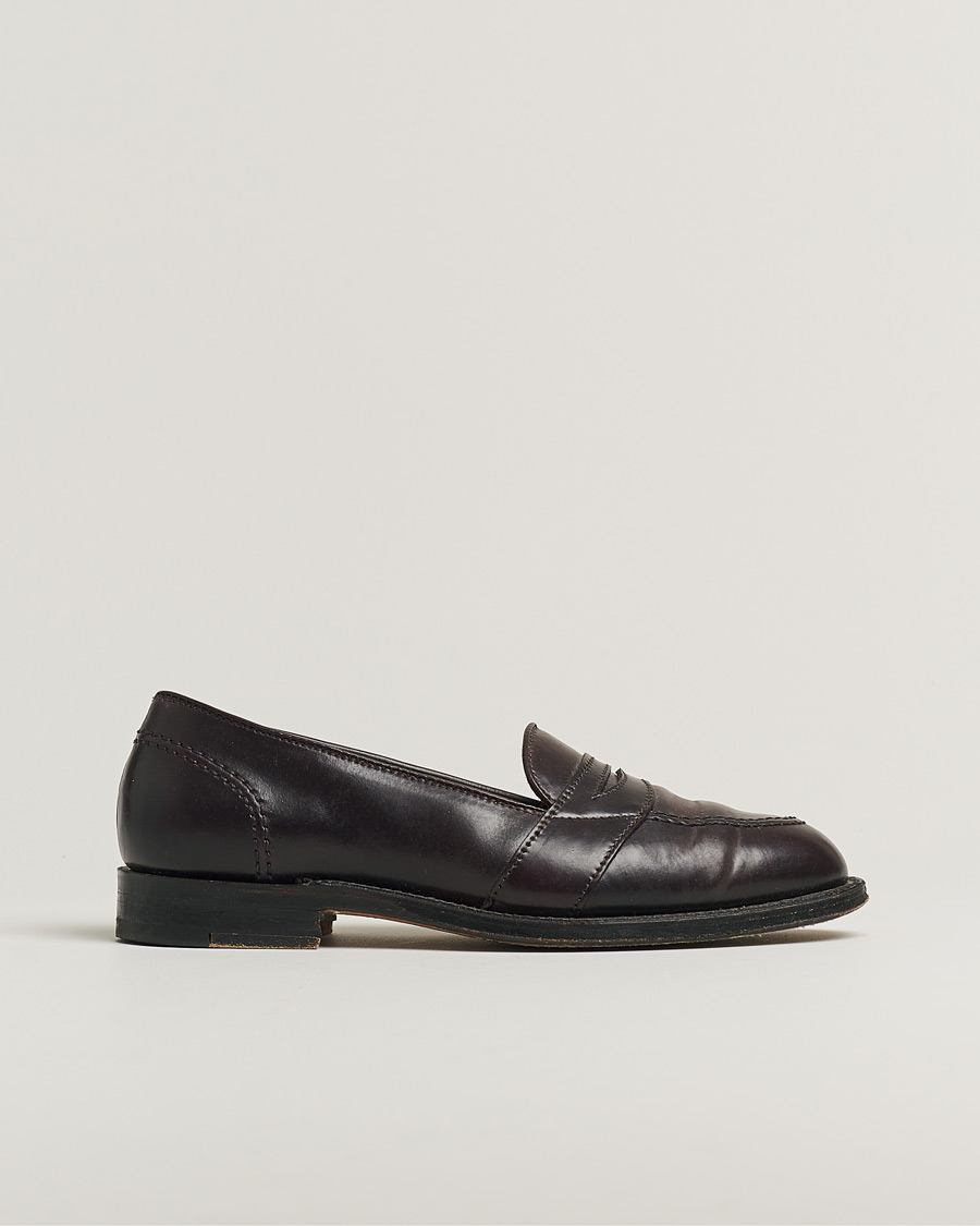Heren | Alden 684 Full Strap Slip-On Penny Loafer UK7,5 - EU41 | Pre-owned | Alden 684 Full Strap Slip-On Penny Loafer UK7,5 - EU41