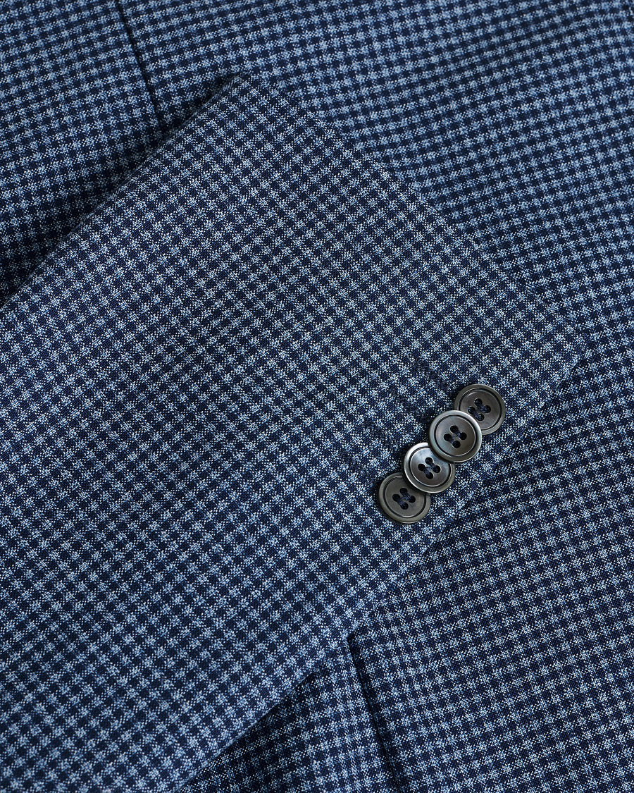 Heren | Pre-owned Blazers | Pre-owned | Oscar Jacobson Ferry Check Wool Blazer Multi