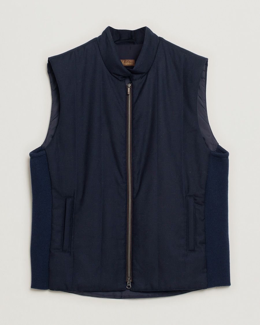 Heren | Jassen | Pre-owned | Stenströms Wool Vest Navy XL
