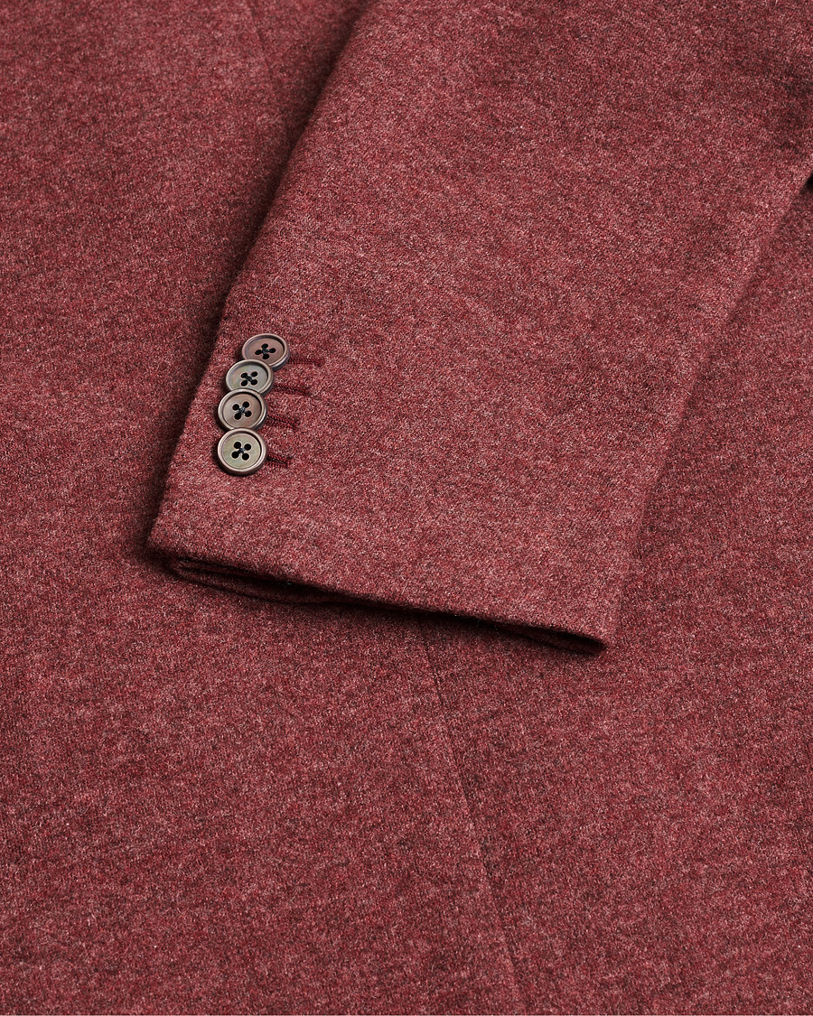 Heren | Pre-owned Blazers | Pre-owned | Corneliani Unlined Knitted Cashmere Blazer Rust 48