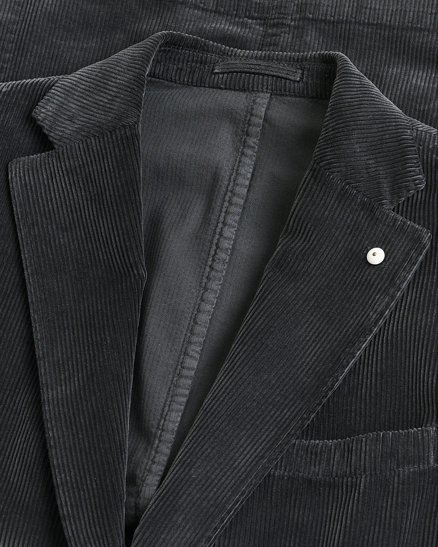 Heren | Pre-owned Blazers | Pre-owned | L.B.M. 1911 Jack Corduroy Blazer Grey 54