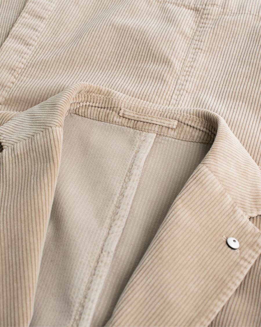 Heren | Blazers | Pre-owned | L.B.M. 1911 Jack Corduroy Blazer Beige