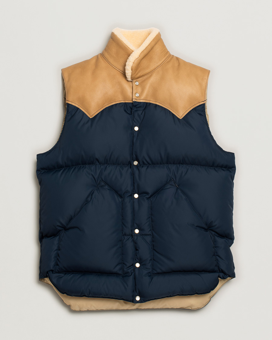 Heren | Jassen | Pre-owned | Rocky Mountain Featherbed Christy Vest Navy 40