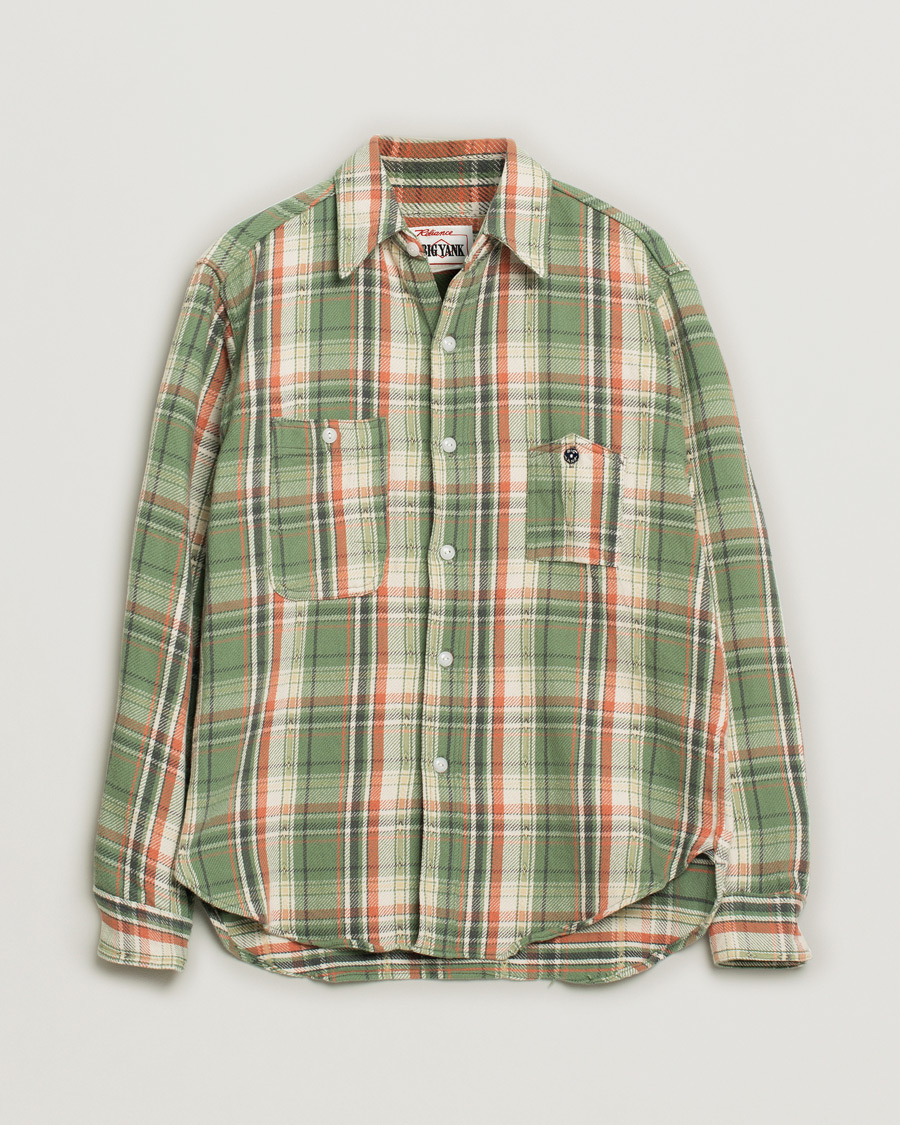Heren | Overhemden | Pre-owned | Big Yank 1942 Flannel Shirt Green Check S