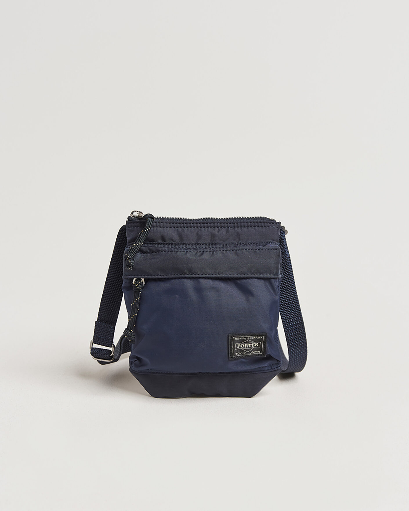 Heren | Pre-owned Accessoires | Pre-owned | Porter-Yoshida & Co. Force Small Shoulder Pouch Navy Blue