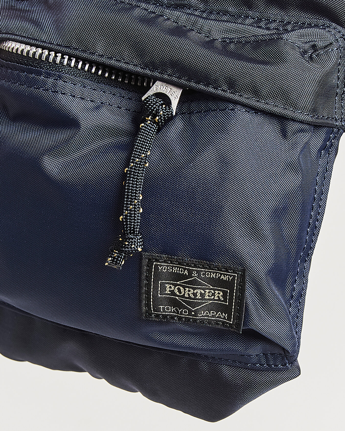 Heren | Pre-owned Accessoires | Pre-owned | Porter-Yoshida & Co. Force Small Shoulder Pouch Navy Blue