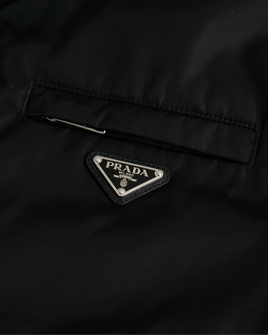 Heren | Prada Re-Nylon Lifestyle Jacket Black 52 | Pre-owned | Prada Re-Nylon Lifestyle Jacket Black 52