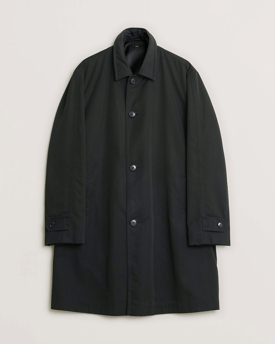 Heren | Pre-owned Jassen | Pre-owned | BOSS Car Coat Black 50
