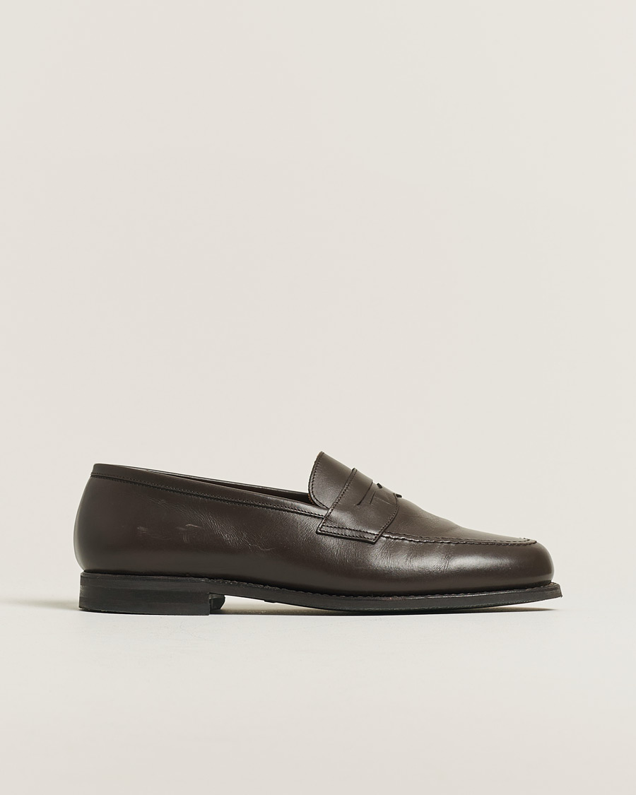 Heren | Myrqvist Stenhammar II Loafer Dark Brown Calf | Pre-owned | Myrqvist Stenhammar II Loafer Dark Brown Calf