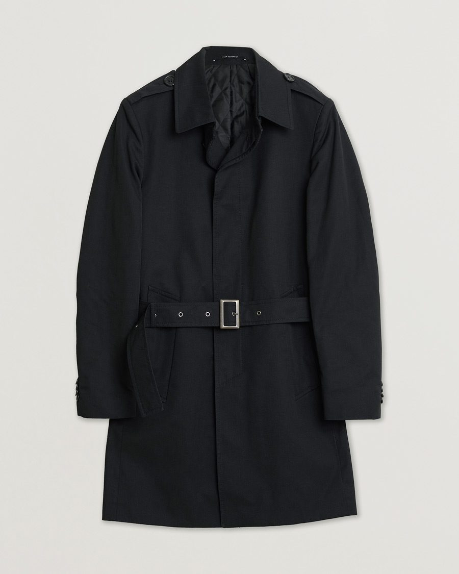 Heren | Pre-owned Jassen | Pre-owned | Tiger of Sweden Padded Car Coat Black 48