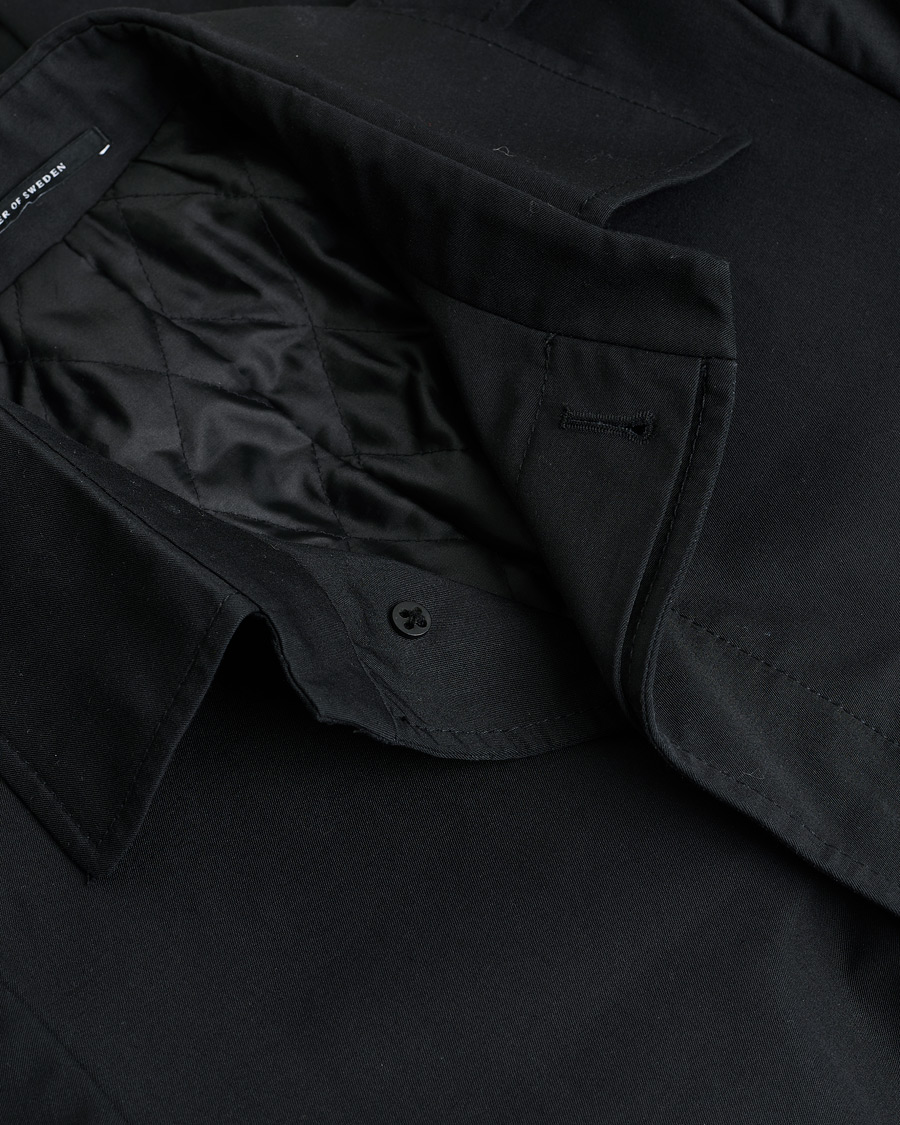 Heren | Pre-owned Jassen | Pre-owned | Tiger of Sweden Padded Car Coat Black 48