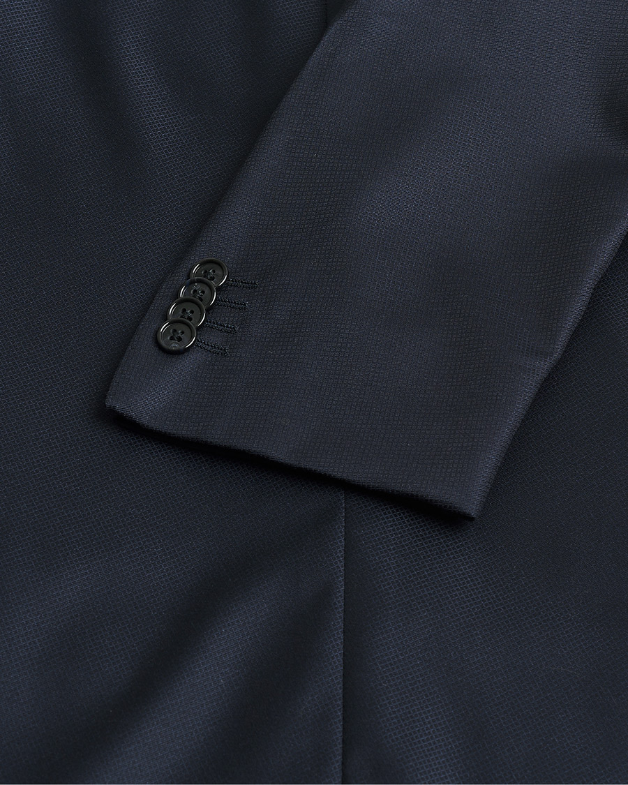 Heren | Pre-owned Pakken | Pre-owned | Corneliani Wool Suit Navy 50