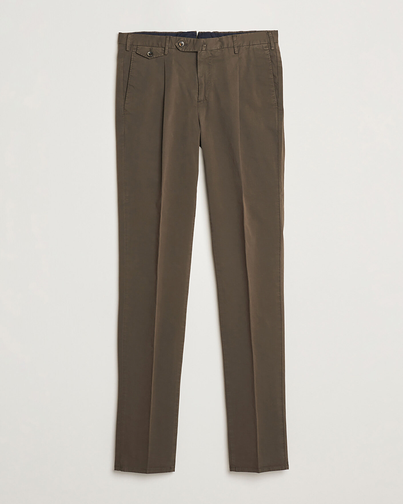 Heren | Pre-owned Broeken | Pre-owned | PT01 Gentleman Fit Cotton/Stretch Trousers Brown 52