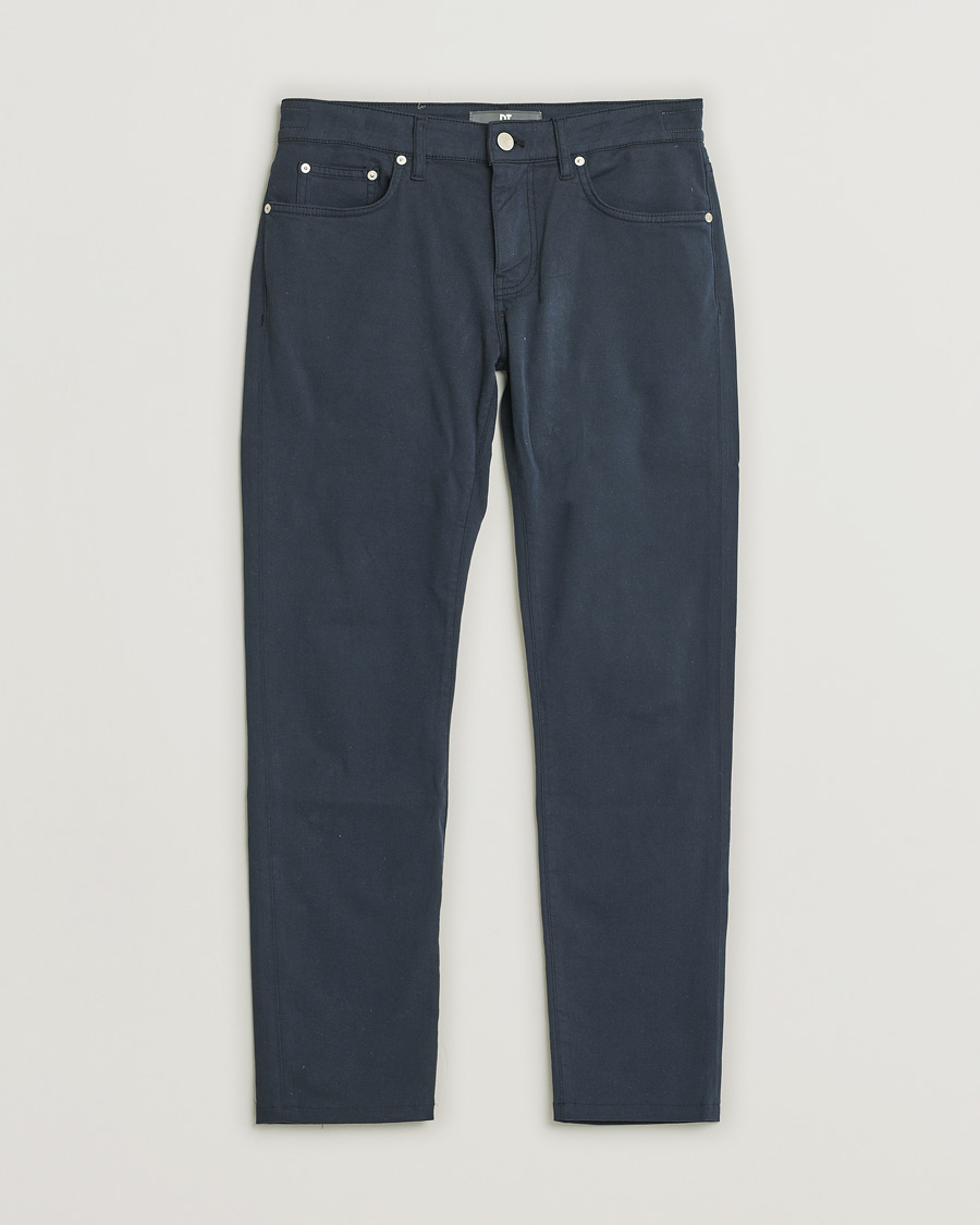 Heren | Broeken | Pre-owned | PT01 Slim Fit 5-Pocket Pants Navy