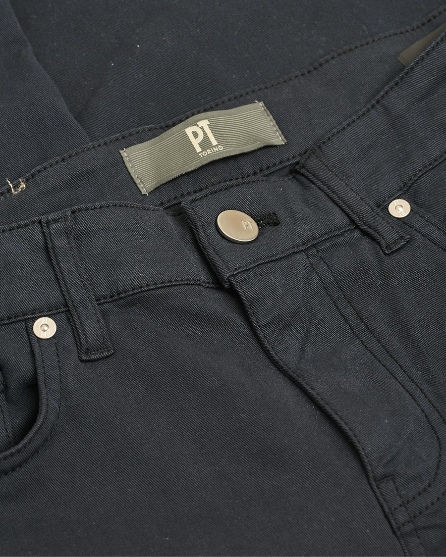 Heren | Broeken | Pre-owned | PT01 Slim Fit 5-Pocket Pants Navy