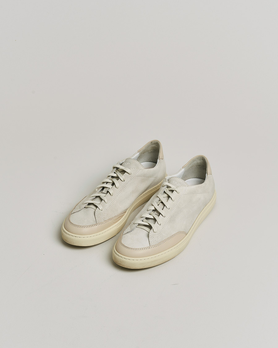 Heren | CQP Bumper Suede Sneaker Ivory | Pre-owned | CQP Bumper Suede Sneaker Ivory