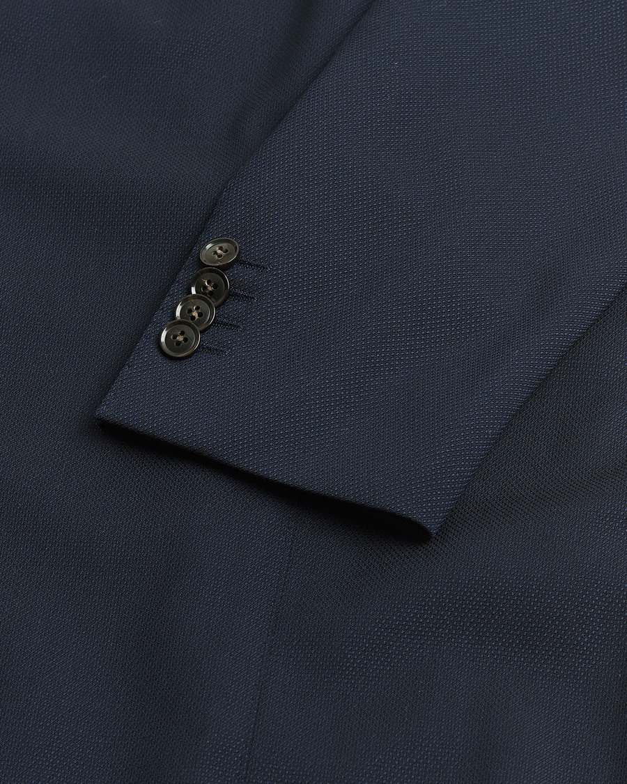 Heren | Pre-owned Blazers | Pre-owned | Oscar Jacobson Farris Patch Blazer Navy 48