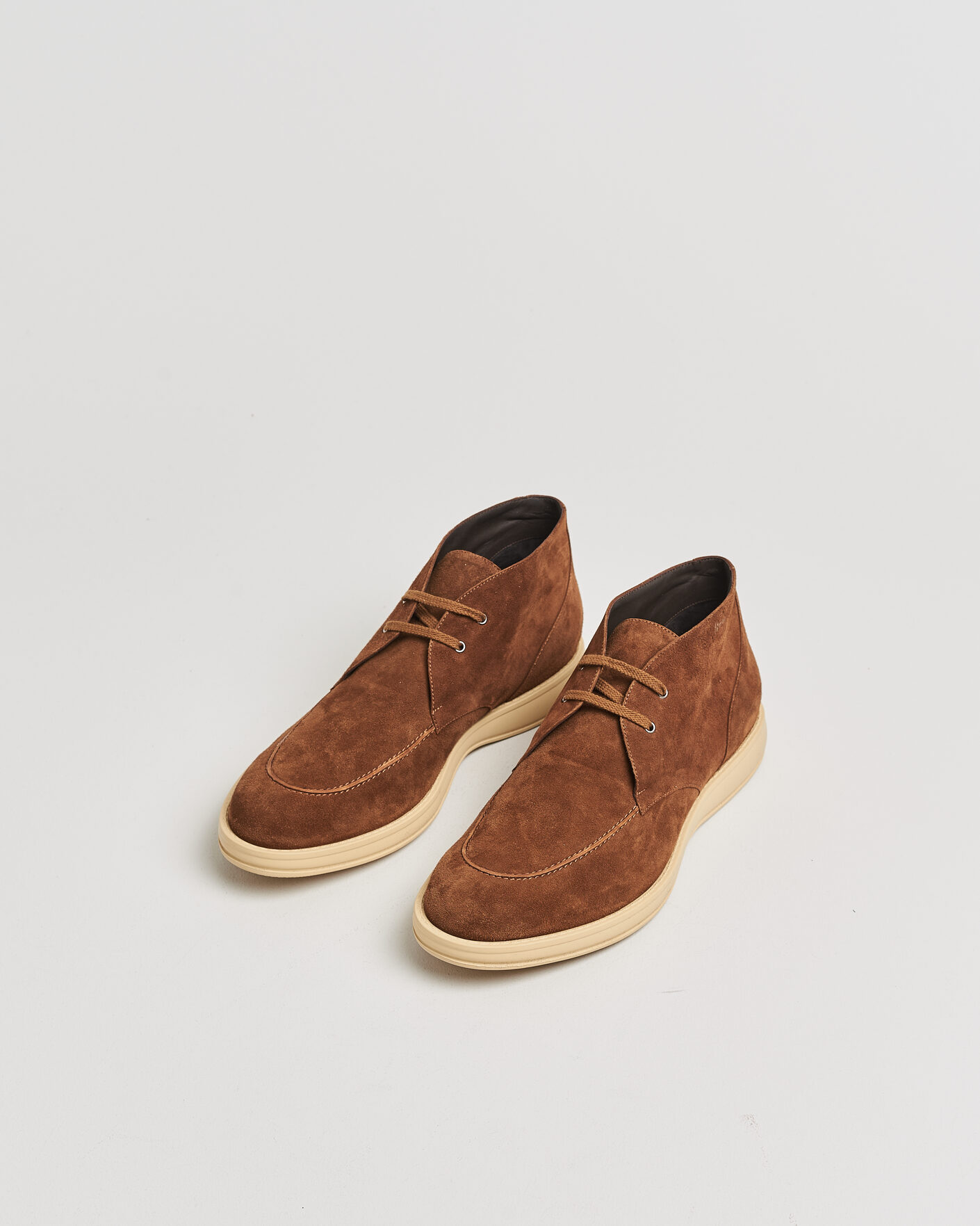 Heren | Pre-owned Schoenen | Pre-owned | Brioni Journey Desert Boot Brown Suede UK10 - EU44