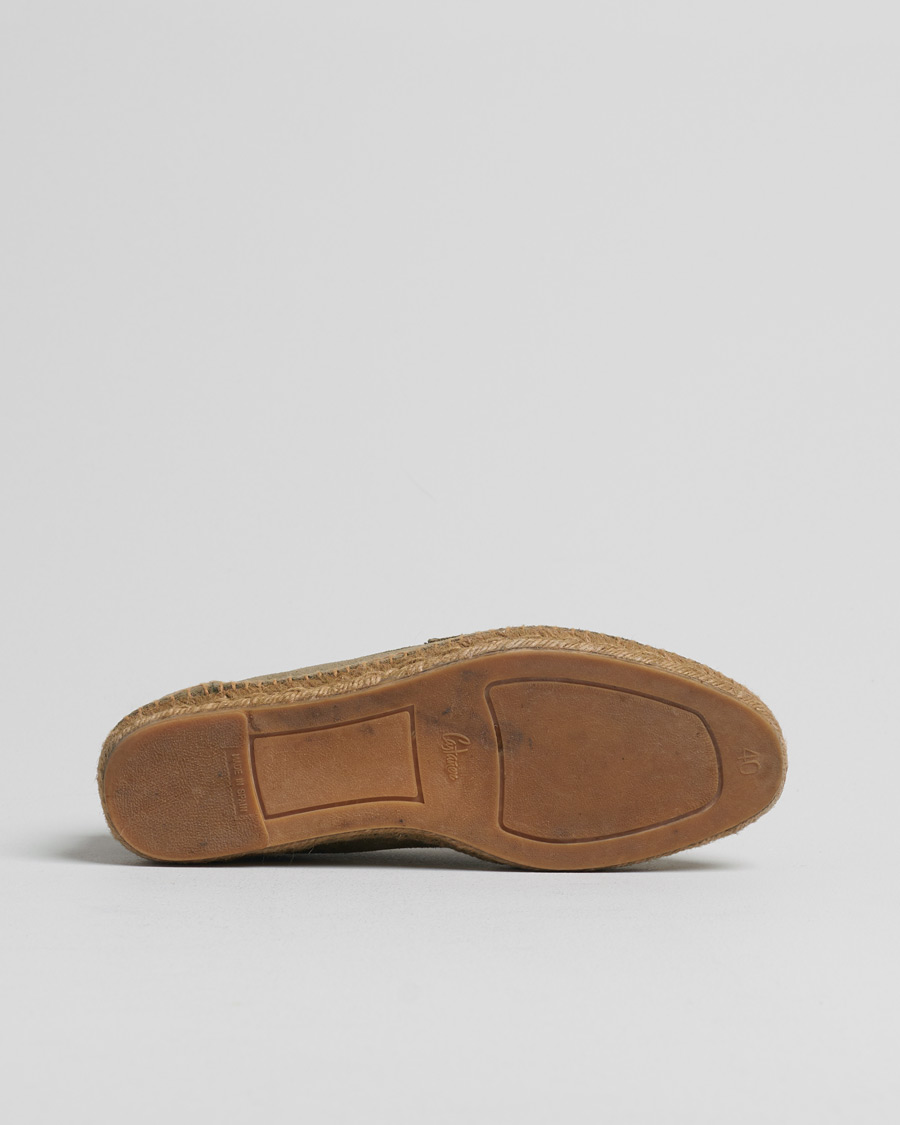 Heren | Castañer Nacho Casual Suede Loafers Verde Bosque | Pre-owned | Castañer Nacho Casual Suede Loafers Verde Bosque