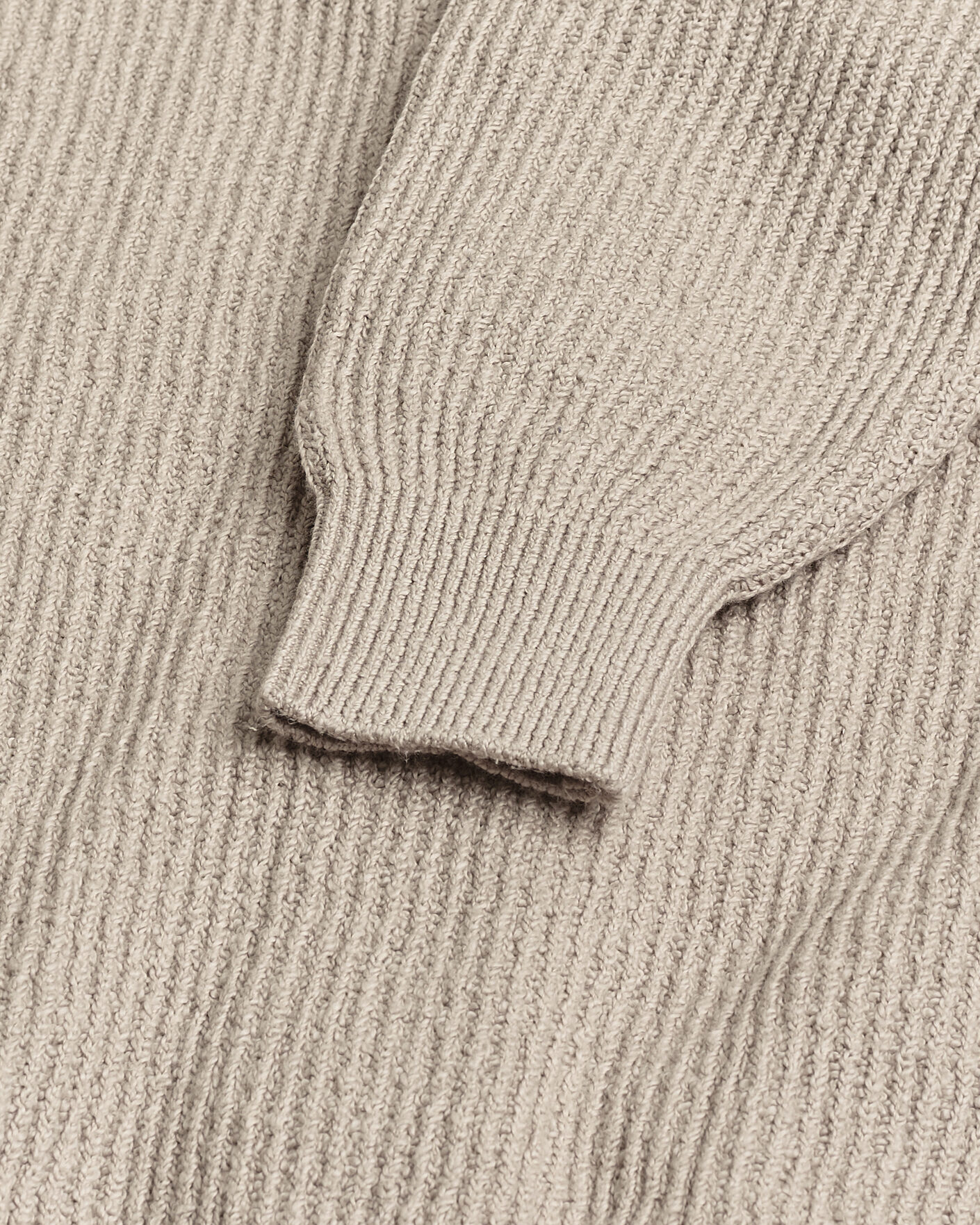 Heren | Pre-owned Truien | Pre-owned | Brunello Cucinelli Heavy Rib Shawl Cardigan Beige 52