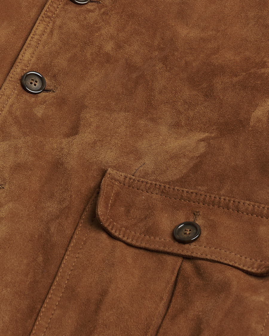 Heren | Pre-owned Jassen | Pre-owned | Valstar Valstarino Suede Jacket Sandal 52