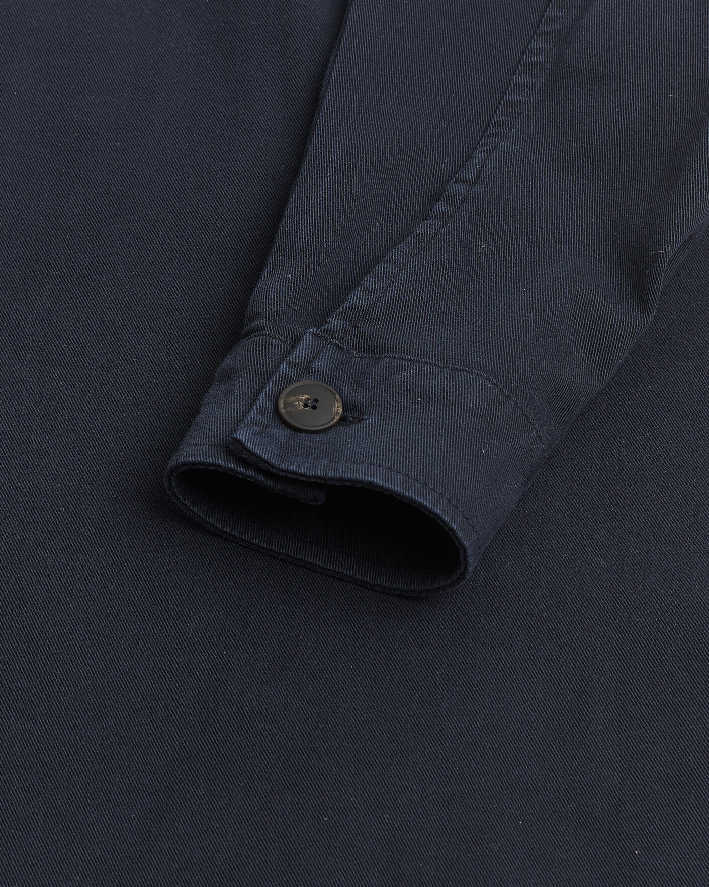 Heren | Pre-owned Jassen | Pre-owned | Gran Sasso Cotton Twill Safari Jacket Navy 50