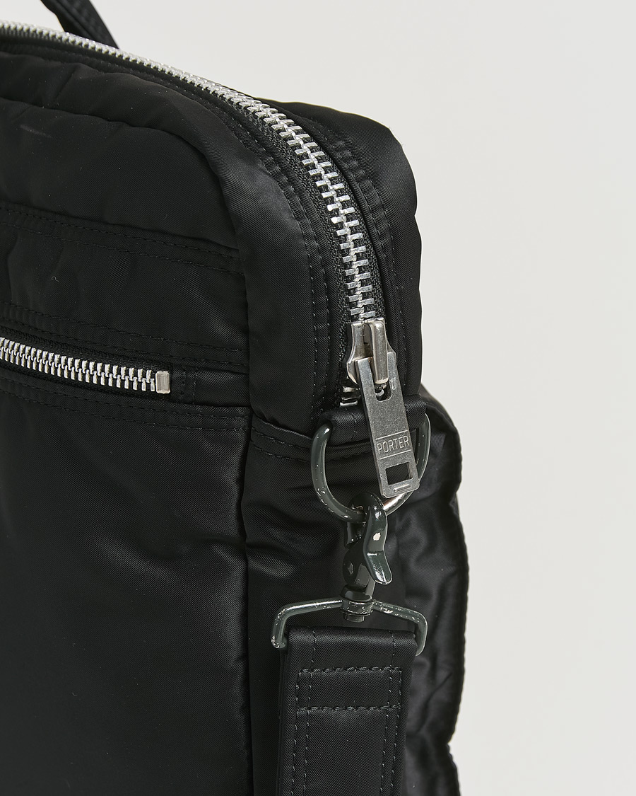 Heren | Porter-Yoshida & Co. Tanker 2Way Document Bag Black | Pre-owned | Porter-Yoshida & Co. Tanker 2Way Document Bag Black