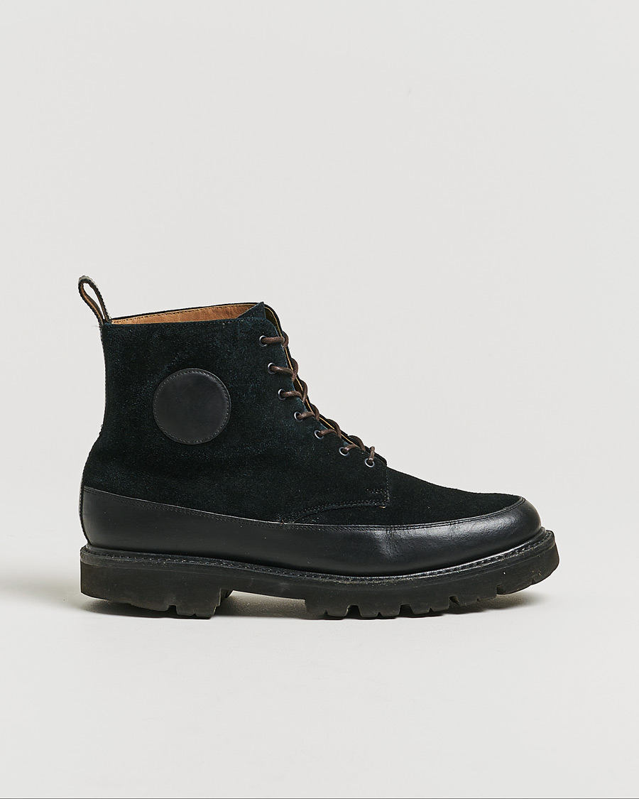 Heren | Laarzen | Pre-owned | Grenson Anton Suede Boot Black UK7 - EU41