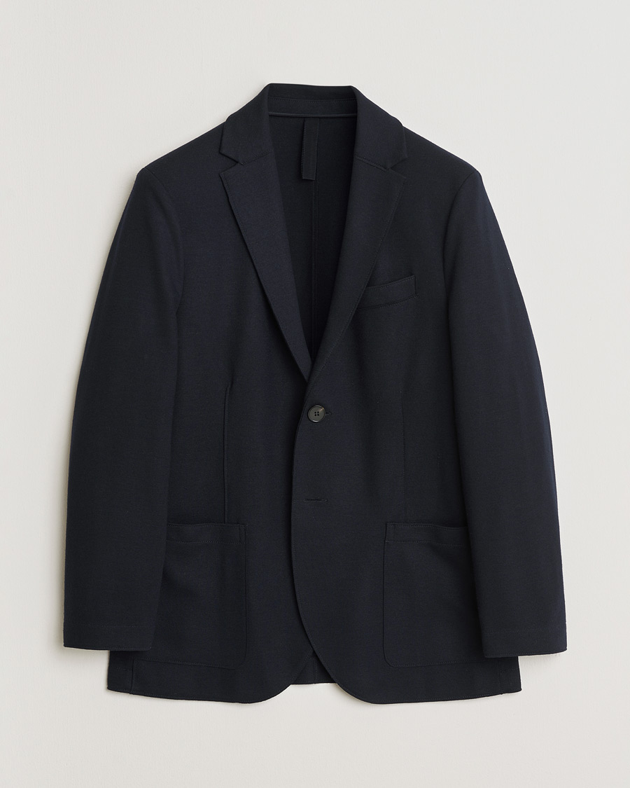 Heren | Pre-owned Blazers | Pre-owned | Harris Wharf London Two Button Virgin Wool Blazer Navy 48