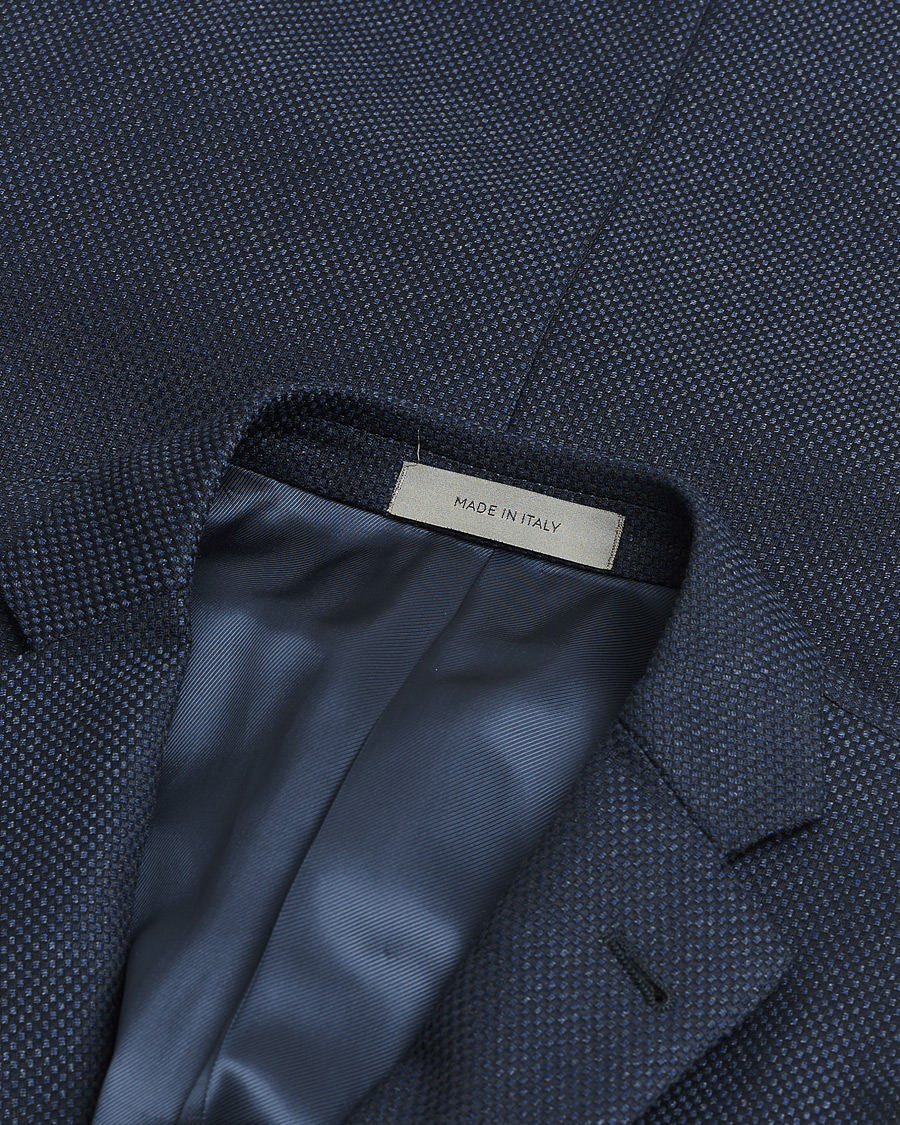 Heren | Pre-owned Blazers | Pre-owned | Corneliani Wool & Cashmere Blazer Navy 50