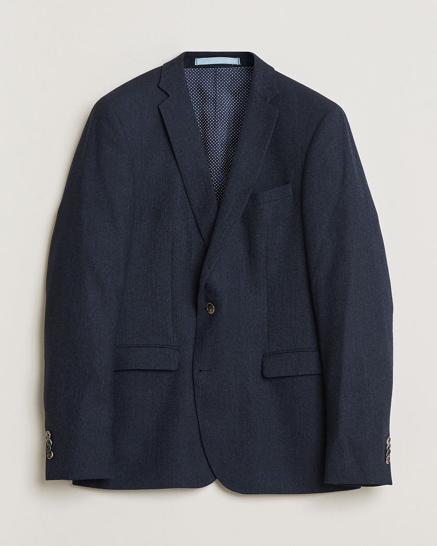Heren | Pre-owned Blazers | Pre-owned | Sand Copenhagen Single Breasted Wool Blazer Navy 52