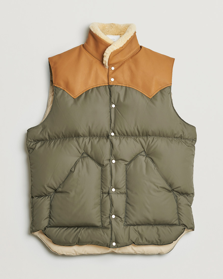 Heren | Pre-owned Jassen | Pre-owned | Rocky Mountain Featherbed Christy Vest Olive 42
