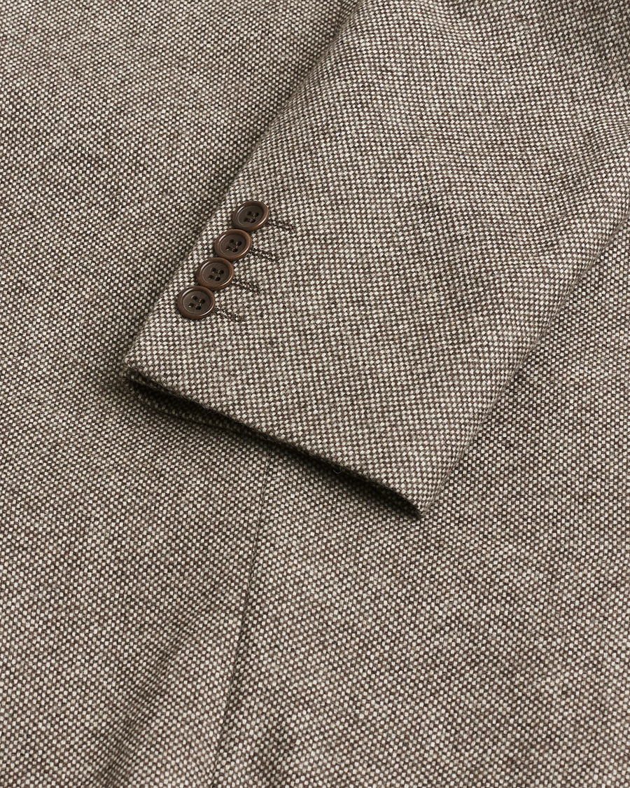 Heren | Pre-owned Blazers | Pre-owned | Morris Soft Wool Blazer Brown 54