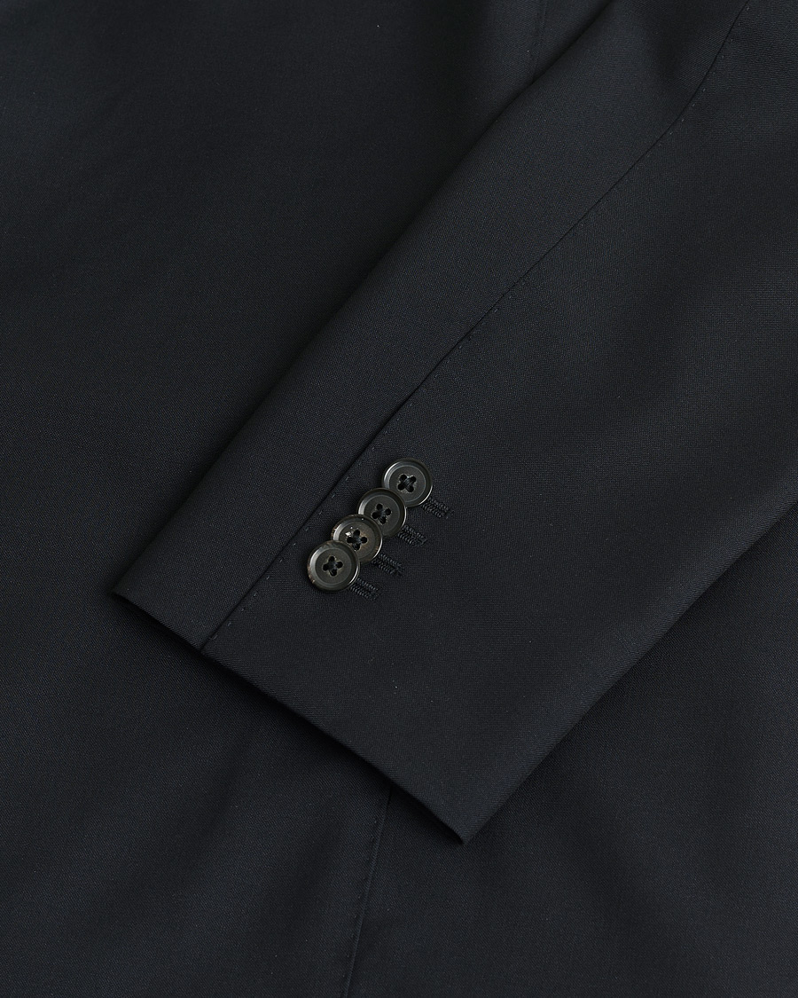 Heren | Caruso Mohair Blend Aida 3-Piece Suit Navy 50 | Pre-owned | Caruso Mohair Blend Aida 3-Piece Suit Navy 50