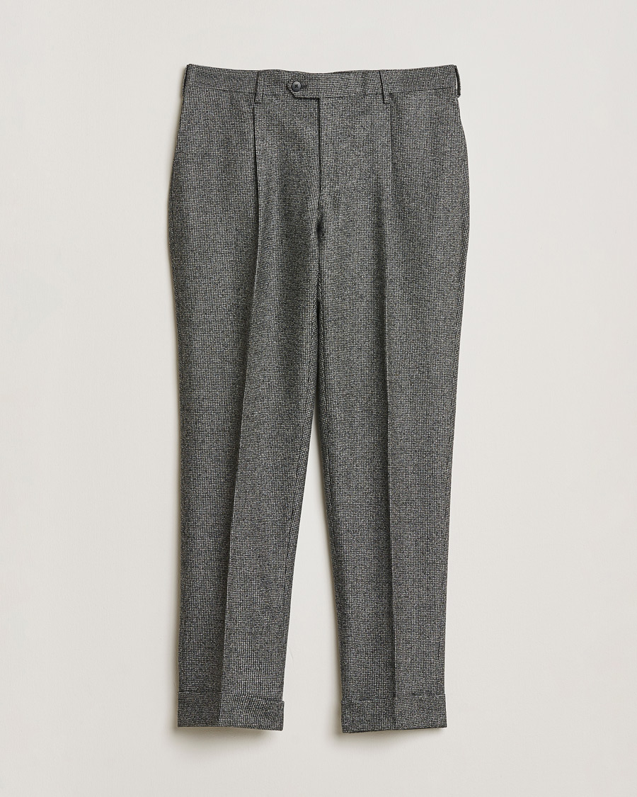 Heren | Pre-owned Pakken | Pre-owned | Caruso Houndstooth Wool Suit Grey 50