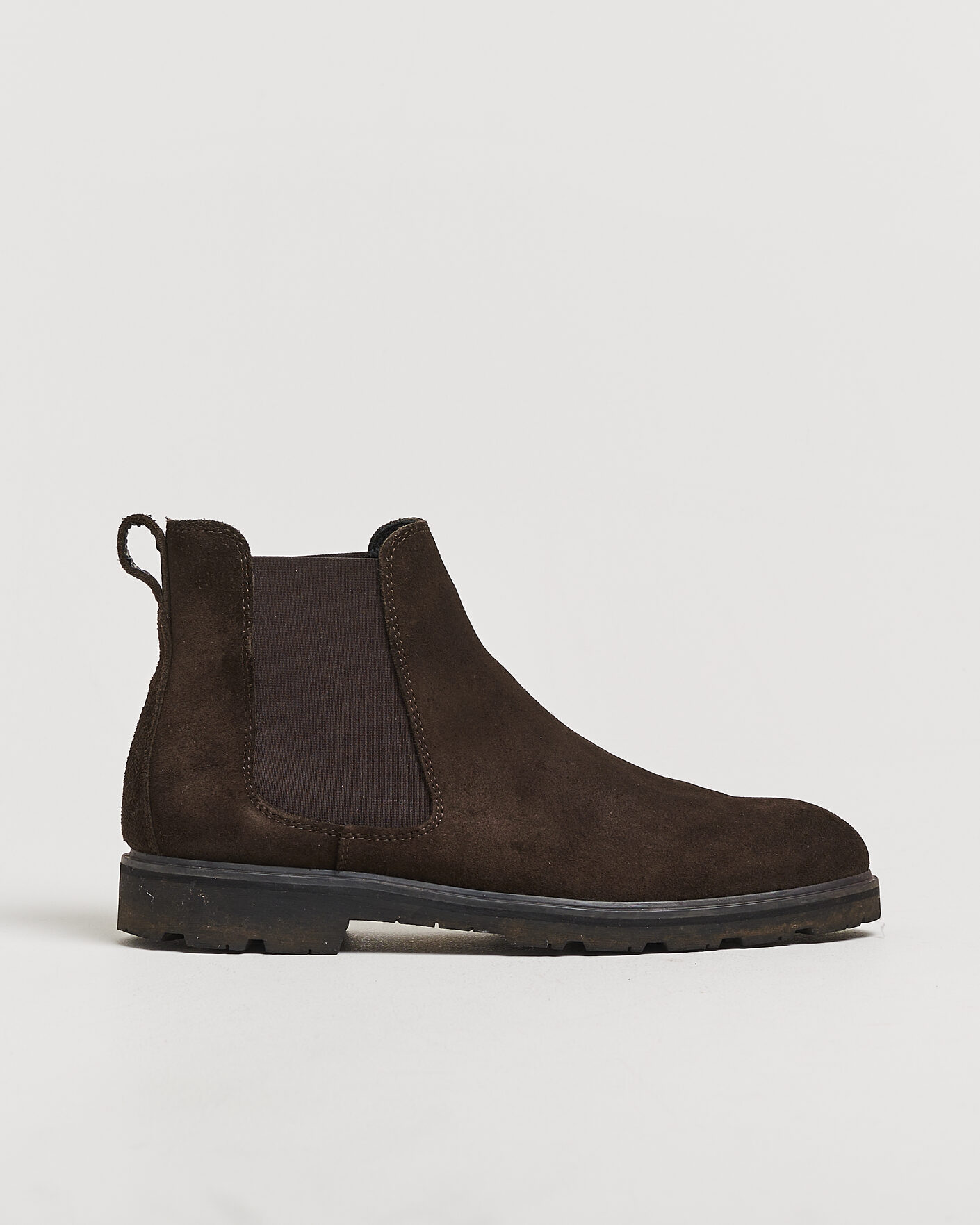 Heren | Pre-owned Schoenen | Pre-owned | UBR Thunder Chelsea Suede Boot Dark Brown 43