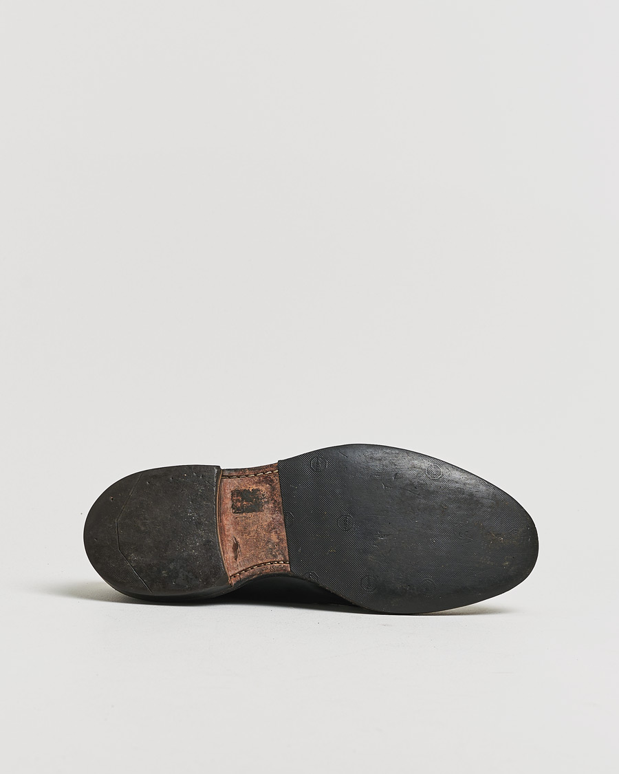 Heren | Pre-owned Goodyear genaaide schoenen | Pre-owned | Allen Edmonds Leeds Shell Cordovan Derby Black US8,5 - EU42