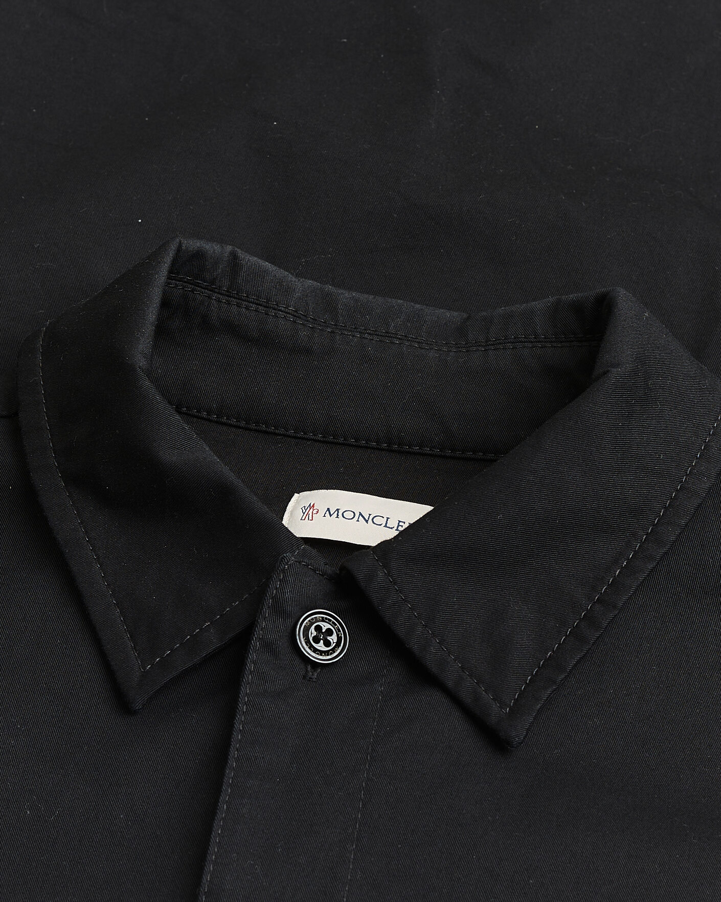 Heren | Pre-owned Overhemden | Pre-owned | Moncler Double Pocket Overshirt Black L